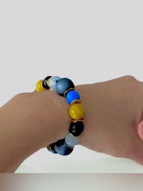 Natural Stone Stretch Bracelet